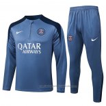 Chandal de Sudadera del Paris Saint-Germain Nino 25/26 Gris
