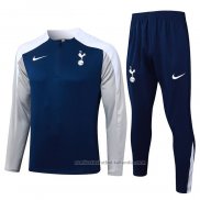 Chandal de Sudadera del Tottenham Hotspur 25/26 Azul Gris