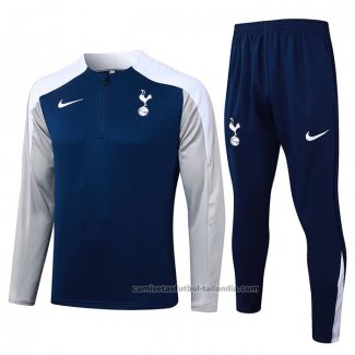 Chandal de Sudadera del Tottenham Hotspur 25/26 Azul Gris