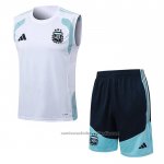 Chandal del Argentina Sin Mangas 25/26 Blanco