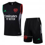 Chandal del Arsenal Sin Mangas 25/26 Negro