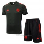 Chandal del Bayern Munich Manga Corta 25/26 Verde - Pantalon Corto