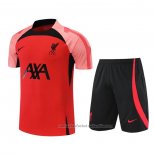 Chandal del Liverpool Manga Corta 22/23 Rojo - Pantalon Corto