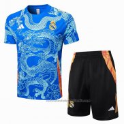 Chandal del Real Madrid Dragon Manga Corta 24/25 Azul - Pantalon Corto