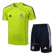 Chandal del Real Madrid Manga Corta 25/26 Verde - Pantalon Corto
