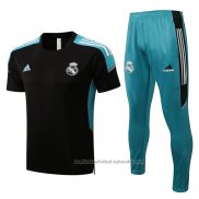 Chandal del Real Madrid Manga Corta 22/23 Negro