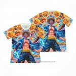 Tailandia Camiseta Japon Anime 2025 Naranja Azul