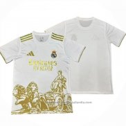 Tailandia Camiseta Real Madrid Special 24/25 Blanco Amarillo