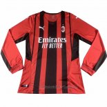 Camiseta AC Milan 1ª Manga Larga 21/22