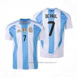 Camiseta Argentina Jugador De Paul 1ª 2024