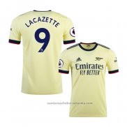 Camiseta Arsenal Jugador Lacazette 2ª 21/22