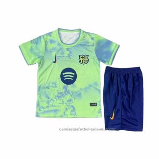 Camiseta Barcelona Special Nino 25/26 Verde