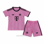 Camiseta Bayern Munich Portero Nino 25/26 Rosa