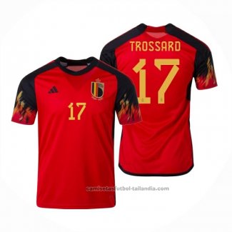 Camiseta Belgica Jugador Trossard 1ª 2022