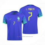 Camiseta Brasil Jugador Paqueta 2ª 2022
