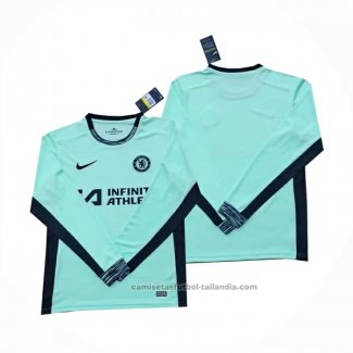 Camiseta Chelsea 3ª Manga Larga 23/24