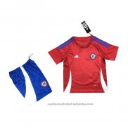 Camiseta Chile 1ª Nino 2024