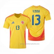 Camiseta Colombia Jugador Y.Mina 1ª 2024
