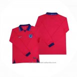 Camiseta Inglaterra 2ª Manga Larga 2022