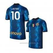 Camiseta Inter Milan Jugador Lautaro 1ª 21/22