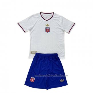Camiseta Lyon Anniversary Nino 24/25 Blanco