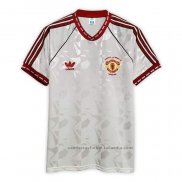 Camiseta Manchester United 2ª Retro 1991