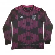 Camiseta Mexico 1ª Manga Larga 20/21