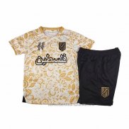 Camiseta Palestina Special Nino 25/26 Amarillo