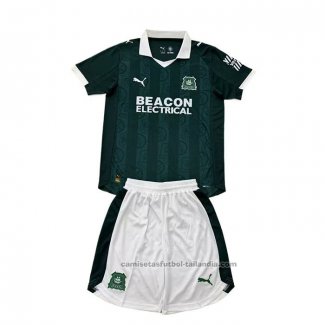 Camiseta Plymouth Argyle 1ª Nino 25/26