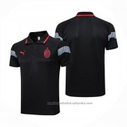 Camiseta Polo del AC Milan 23/24 Negro
