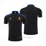 Camiseta Polo del Real Madrid 22/23 Negro y Azul