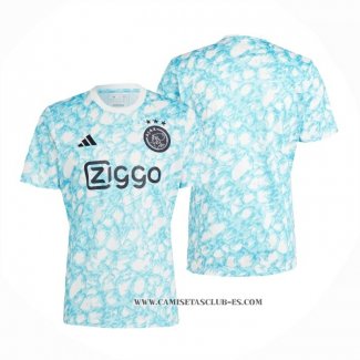 Camiseta Pre Partido del Ajax 2023 Azul