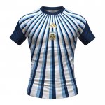 Camiseta Pre Partido del Argentina 2026 Blanco Azul