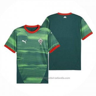 Camiseta Pre Partido del Portugal 2025 Verde