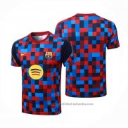 Camiseta de Entrenamiento Barcelona 26/27 Azul Rojo