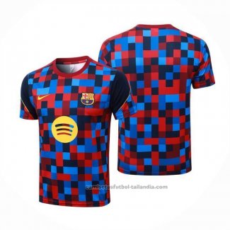 Camiseta de Entrenamiento Barcelona 26/27 Azul Rojo