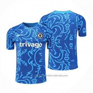 Camiseta de Entrenamiento Chelsea 22/23 Azul