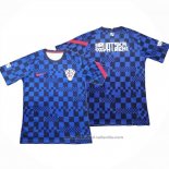 Camiseta de Entrenamiento Croacia 2021 Azul