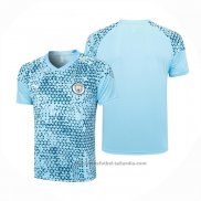 Camiseta de Entrenamiento Manchester City 23/24 Azul