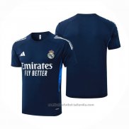 Camiseta de Entrenamiento Real Madrid 25/26 Azul Blanco