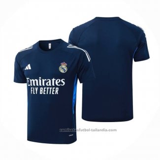 Camiseta de Entrenamiento Real Madrid 25/26 Azul Blanco