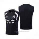 Camiseta de Entrenamiento Real Madrid Sin Mangas 25/26 Negro