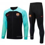 Chandal de Chaqueta del Barcelona 22/23 Negro