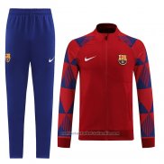 Chandal de Chaqueta del Barcelona 22/23 Rojo