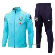 Chandal de Chaqueta del Brasil 22/23 Azul