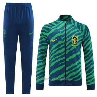 Chandal de Chaqueta del Brasil 22/23 Verde