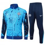 Chandal de Chaqueta del Chelsea Nino 24/25 Azul Claro