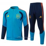 Chandal de Chaqueta del Espana Nino 26/27 Azul