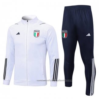 Chandal de Chaqueta del Italia Nino 23/24 Blanco