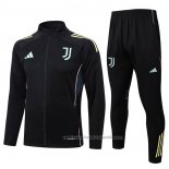 Chandal de Chaqueta del Juventus Nino 25/26 Negro